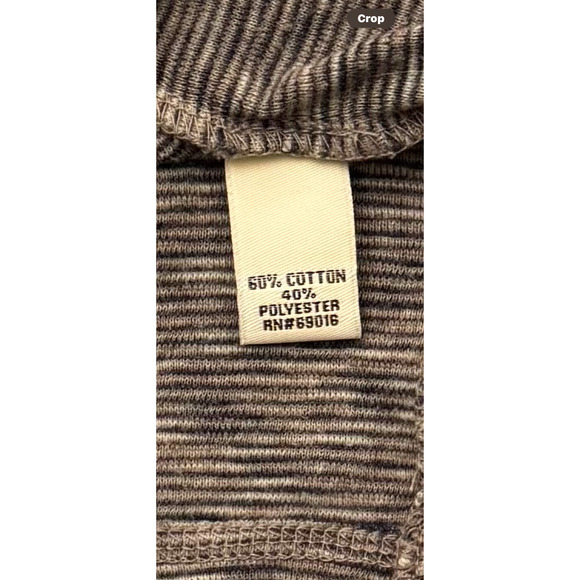 Ruff Hewn Henley Top Womens Large Y2K Grunge Cozy Cabincore Layering Bella Swann - Picture 8 of 9